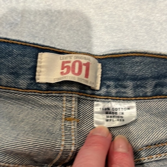 Men’s vintage 80s Levi’s 501 button fly size 36 x 36 - Picture 3 of 15